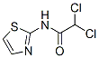 2,2-디클로로-N-(1,3-티아졸-2-일)아세트아미드 구조식 이미지