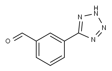3-(1H-TETRAZOL-5-YL)BENZALDEHYDE Structure