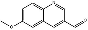 6-METHOXYQUINOLINE-3-CARBOXALDEHYDE Structure