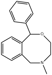 3-Methyl-7-phenyl-6-oxa-3-azabicyclo[6.4.0]dodeca-8,10,12-triene 구조식 이미지