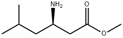 Hexanoic acid, 3-aMino-5-Methyl-, Methyl ester, (R)- Structure