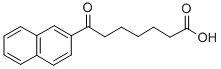 7-(2-NAPHTHYL)-7-OXOHEPTANOIC ACID Structure