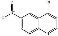 4-CHLORO-6-NITROQUINOLINE Structure