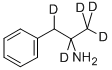 (+/-)-AMPHETAMINE-D5 Structure