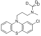 CHLORPROMAZINE-D3 Structure