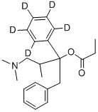 (+/-)-PROPOXYPHENE-D5 Structure