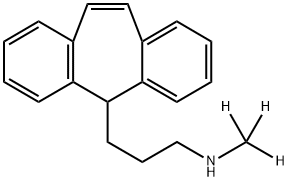 PROTRIPTYLINE-D3 Structure