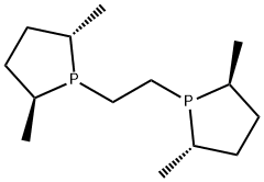 (-)-1,2-BIS((2S,5S)-2,5-DIMETHYLPHOSPHOLANO)ETHANE Structure