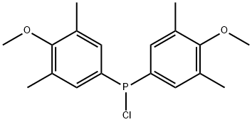 BIS(3,5-DIMETHYL-4-METHOXYPHENYL)CHLOROPHOSPHINE Structure