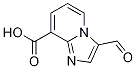 IMidazo[1,2-a]pyridine-8-carboxylic acid, 3-forMyl- Structure