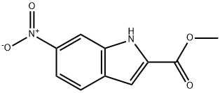 METHYL 6-NITRO-1H-INDOLE-2-CARBOXYLATE Structure