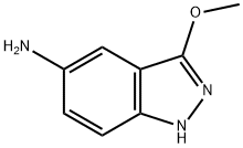 5-Amino-3-methoxy-1H-indazole Structure