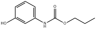 N-(3-Hydroxyphenyl)carbamic acid propyl ester Structure