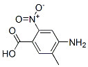 Benzoic acid, 4-amino-5-methyl-2-nitro- (9CI) Structure