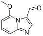 IMidazo[1,2-a]pyridine-3-carboxaldehyde, 5-Methoxy- 구조식 이미지