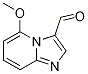 IMidazo[1,2-a]pyridine-3-carboxaldehyde, 5-Methoxy- Structure