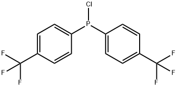 BIS(4-TRIFLUOROMETHYLPHENYL)CHLOROPHOSPHINE Structure