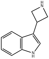 1H-Indole, 3-(3-azetidinyl)- Structure