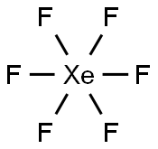 XENON HEXAFLUORIDE 구조식 이미지