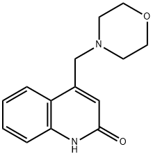 4-MORPHOLIN-4-YLMETHYL-1H-QUINOLIN-2-ONE 구조식 이미지