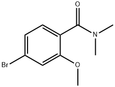 4-BroMo-2-Methoxy-N,N-diMethylbenzaMide Structure