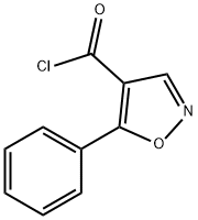 4-изоксазолкарбонилхлорид, 5-фенил- (9Cl) структурированное изображение