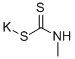 Potassium N-methyldithiocarbamate Structure