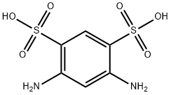 1,3-PHENYLENEDIAMINE-4,6-DISULFONIC ACID 구조식 이미지