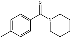 1-Piperidinyl(p-tolyl)methanone Structure