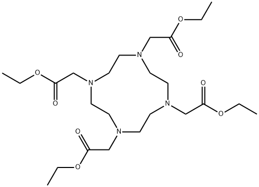 1,4,7,10-тетракис (этоксикарбонилметил) -1,4,7,10-тетраазациклододекан структурированное изображение