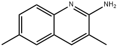 2-AMINO-3,6-DIMETHYLQUINOLINE Structure
