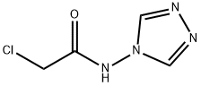 2-클로로-N-[1,2,4]트리아졸-4-일-아세타미드 구조식 이미지