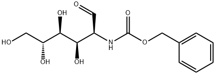 2-Amino-2-N-carbobenzoxy-2-deoxy-D-mannose Structure