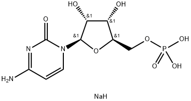 CYTIDINE 5'-MONOPHOSPHATE SODIUM SALT Structure