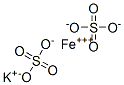 iron potassium bis(sulphate) Structure