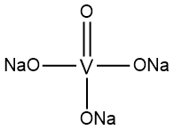 Sodium orthovanadate Structure