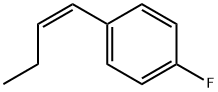 Benzene, 1-(1-butenyl)-4-fluoro-, (Z)- (9CI) Structure