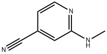 4-Pyridinecarbonitrile,2-(methylamino)-(9CI) Structure