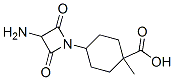 4-(3-amino-2-oxoazetidinonyl-1)methylcyclohexanecarboxylic acid Structure