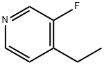 피리딘,4-에틸-3-플루오로-(9CI) 구조식 이미지