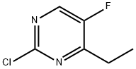 2-클로로-5-플루오로-6-에틸피리미딘 구조식 이미지