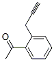 Ethanone, 1-[2-(2-propynyl)phenyl]- (9CI) Structure