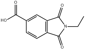 2-ethyl-1,3-dioxoisoindoline-5-carboxylic acid Structure