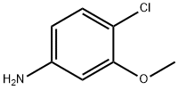 4-Chloro-3-methoxyaniline 구조식 이미지