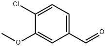 3-CHLORO-4-METHOXYBENZALDEHYDE Structure