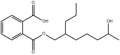 6-Hydroxy Monopropylheptylphthalate Structure