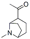 Ethanone, 1-(8-methyl-8-azabicyclo[3.2.1]oct-2-yl)- (9CI) Structure