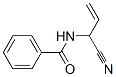 Benzamide,  N-(1-cyano-2-propenyl)-  (9CI) Structure