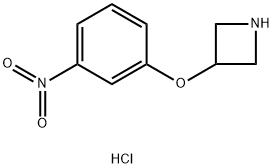3-(3-Nitrophenoxy)azetidine hydrochloride Structure
