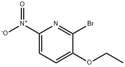 2-Bromo-3-Ethoxy-6-Nitropyridine Structure